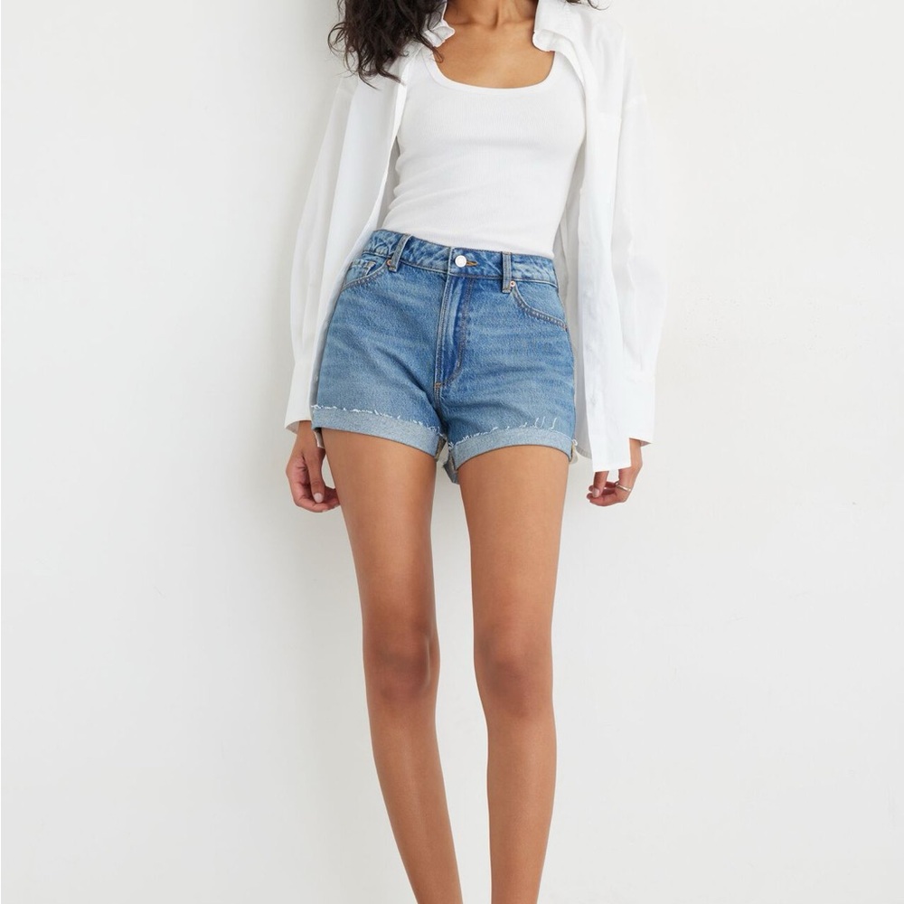 Dynamite High-Waisted Claudia Jean Shorts
